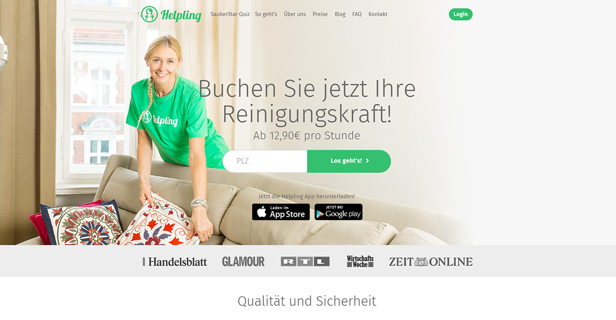 Helpling5WebsitesWeihnachtsstressHelpling