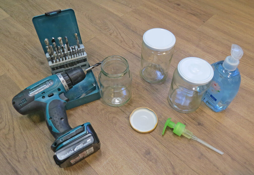 Upcycled Diy Soap Dispenser