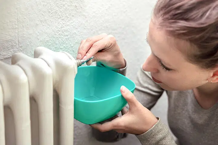 Heizung Entlueften Wasserdruck Helpling