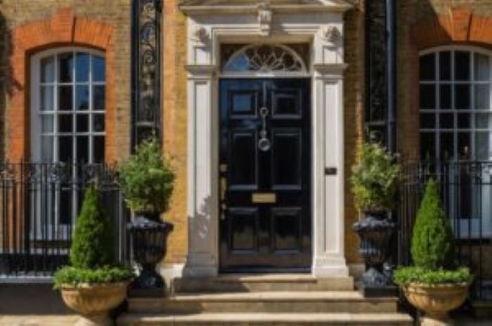 Black Door With Gold Door That Says St Louis 300X199 1