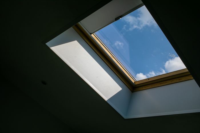 Attic Window Window Special Device Designed Be Placed Natural Sunlight Attic